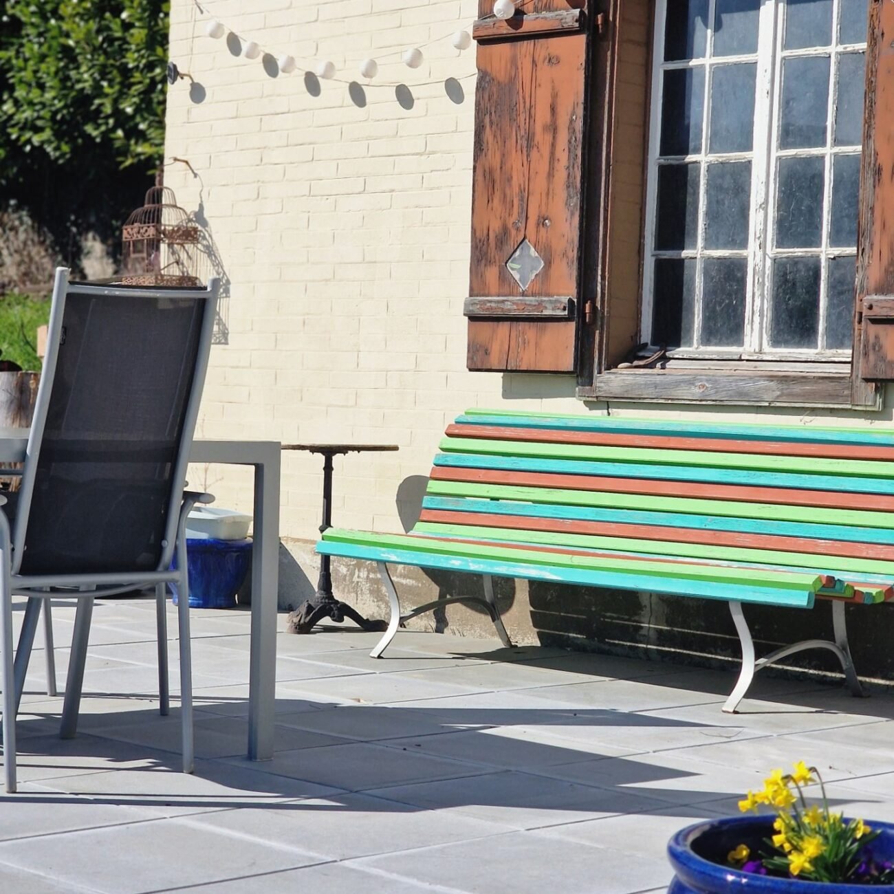 Casa Carmela Garden seating External