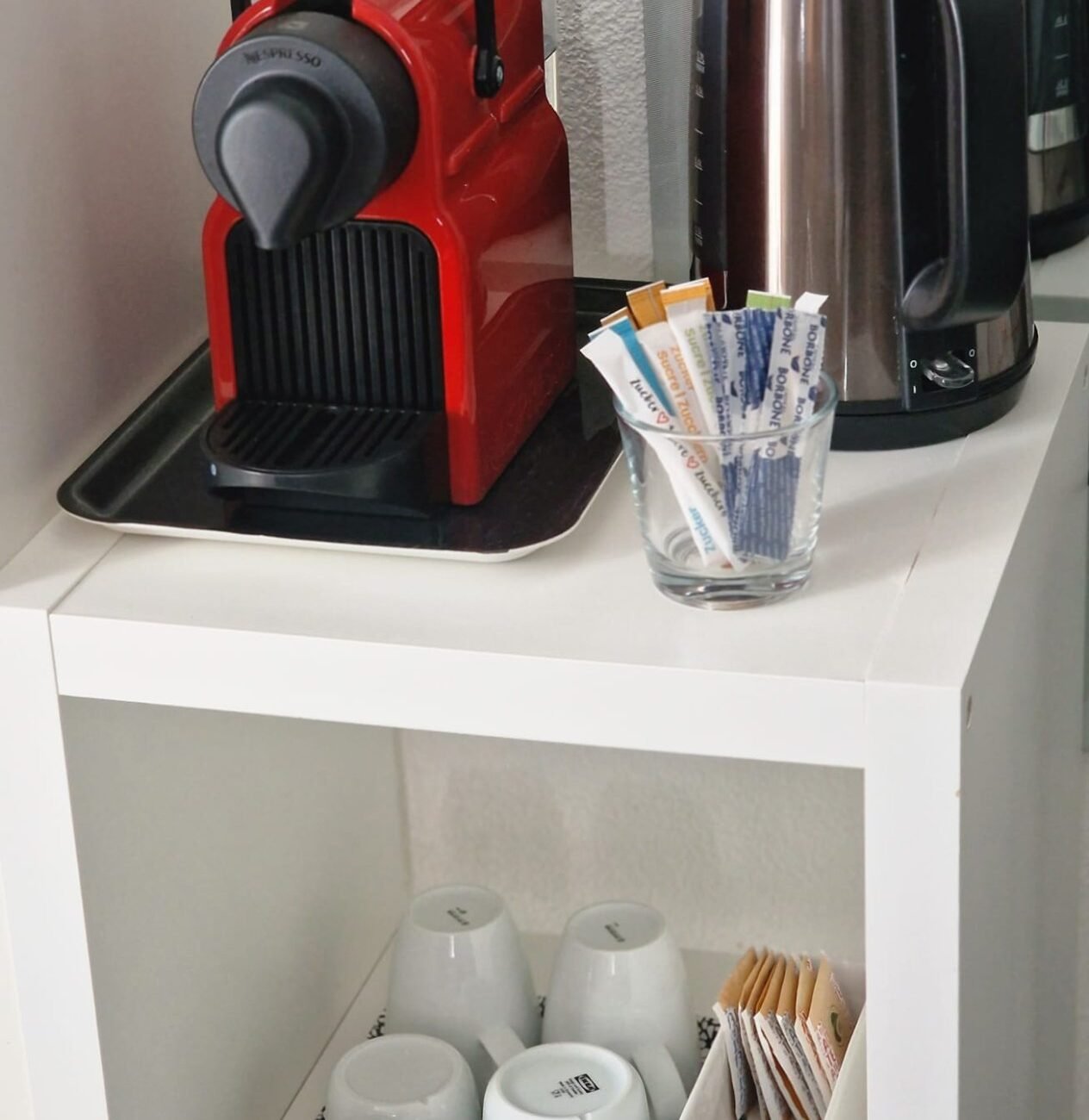 Casa Carmela privat coffee maker and whater boiler Room to Internal
